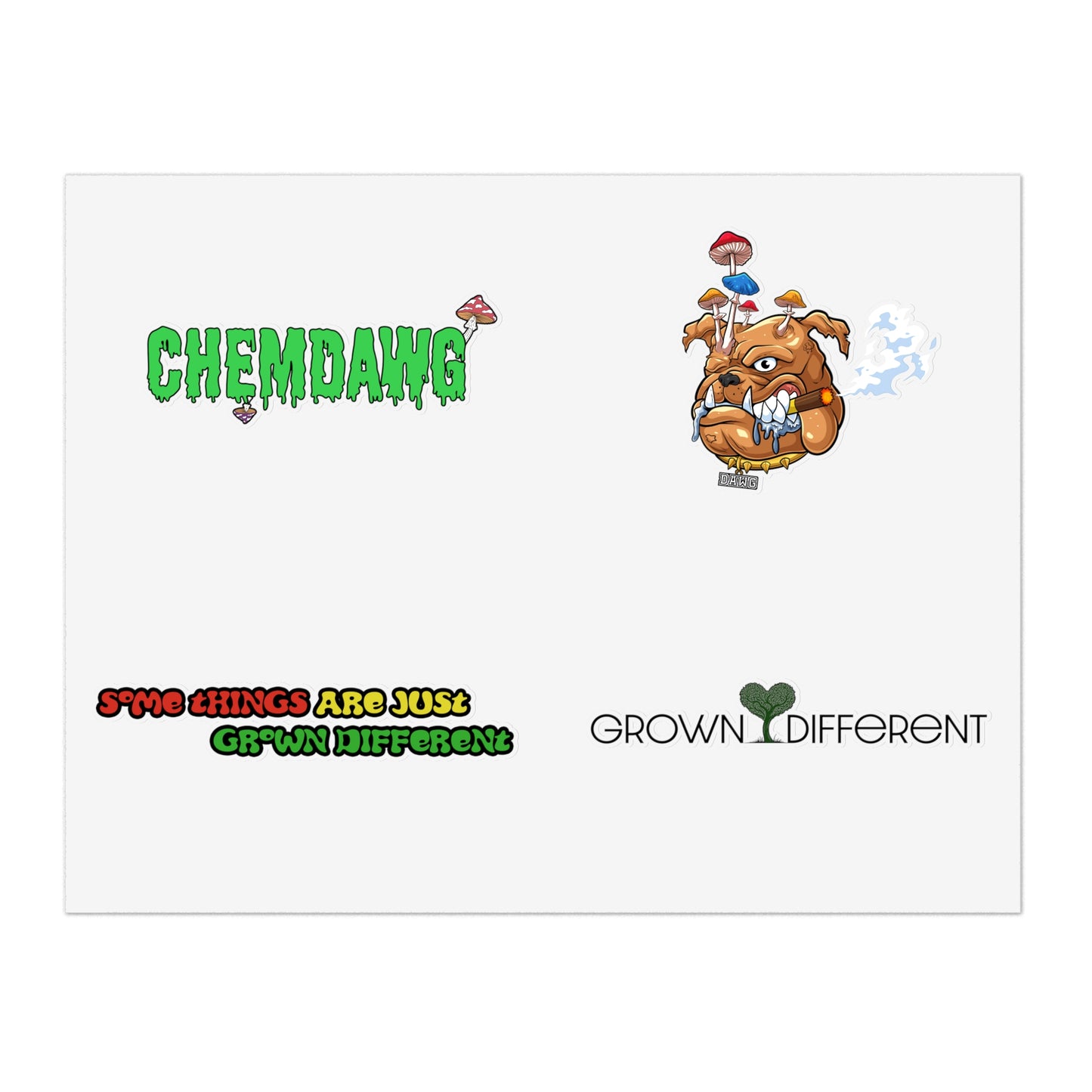ChemDawg Baker's Dozen Sticker Sheets