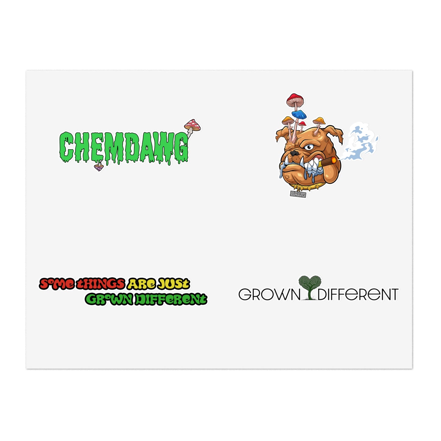 ChemDawg Baker's Dozen Sticker Sheets