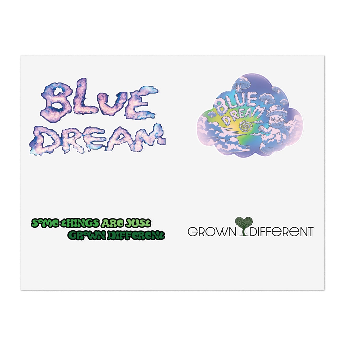 Blue Dream Baker's Dozen Sticker Sheets