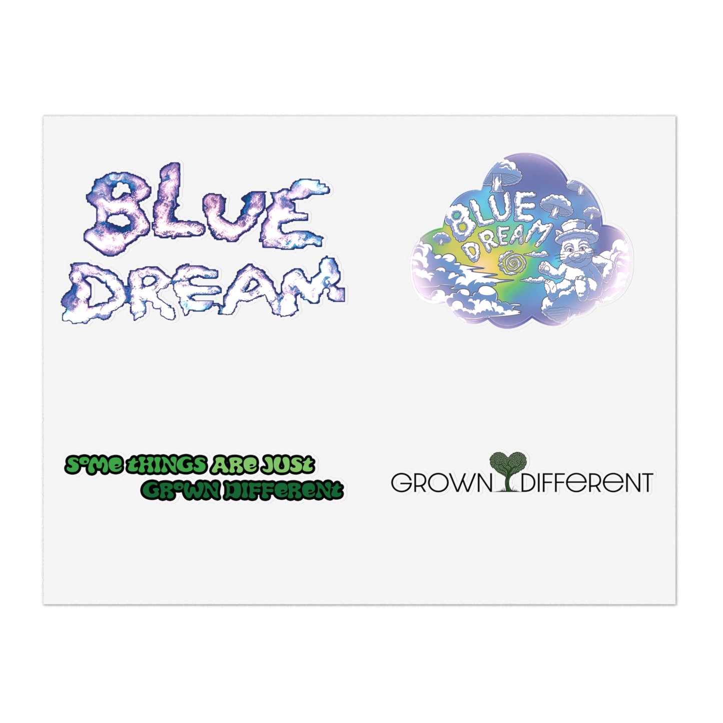 Blue Dream Baker's Dozen Sticker Sheets